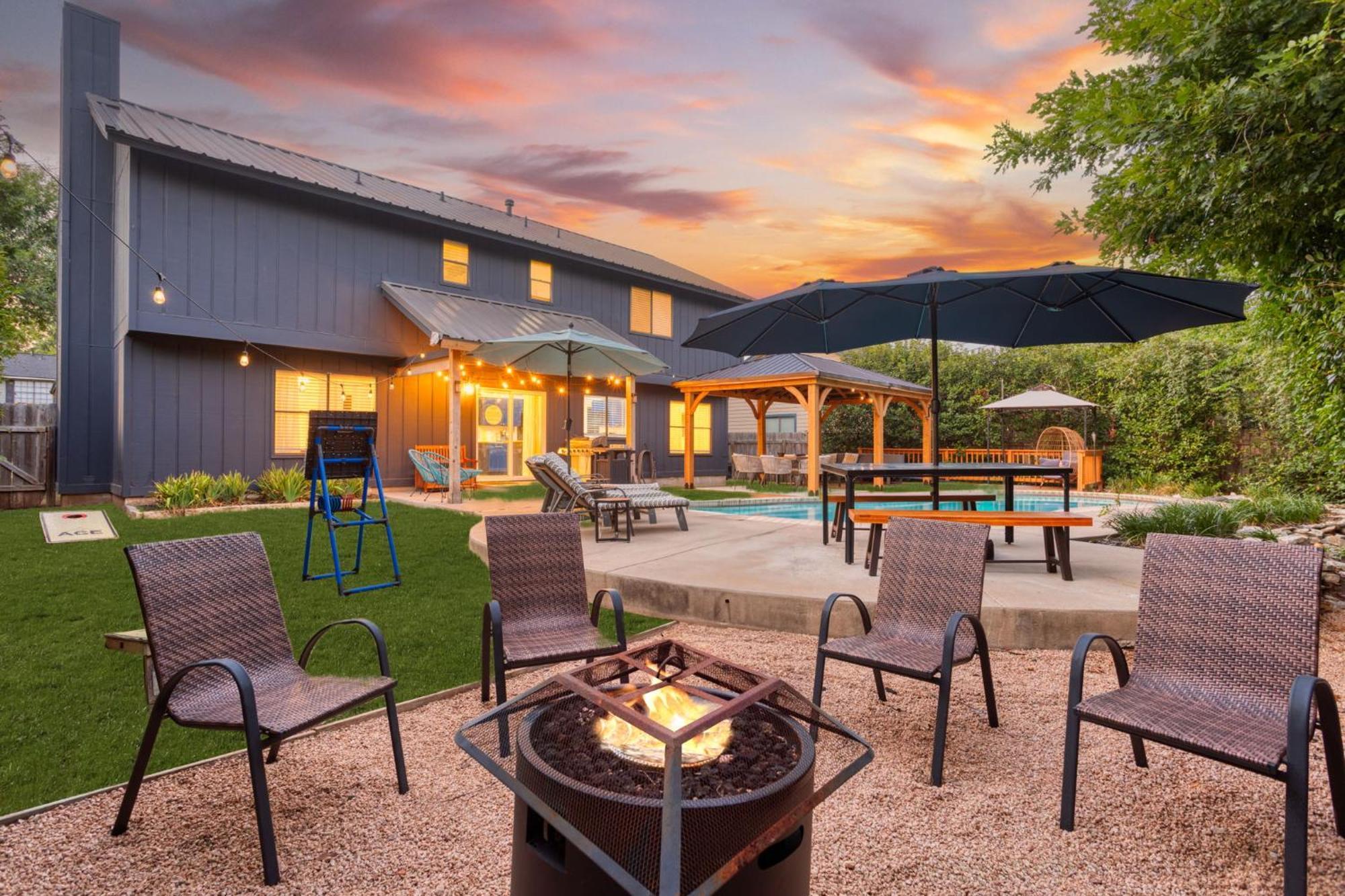 Timeless-Texas-Inn - Heated Pool Oasis & Lux Vibe Round Rock Exterior foto
